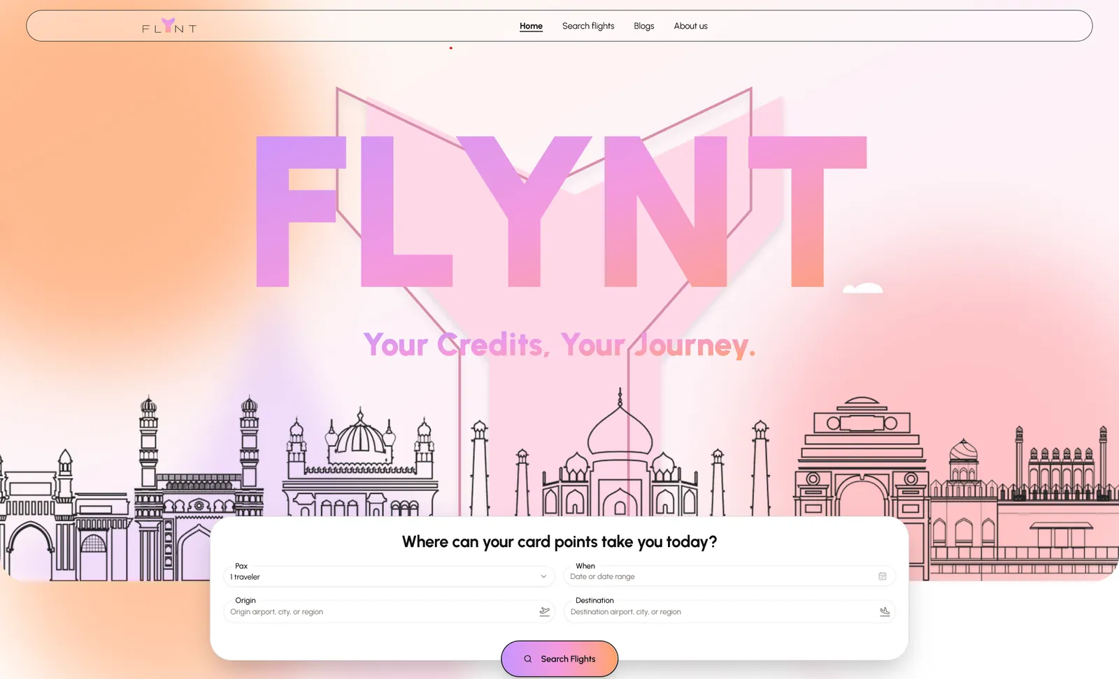 GOFLYNT product interface