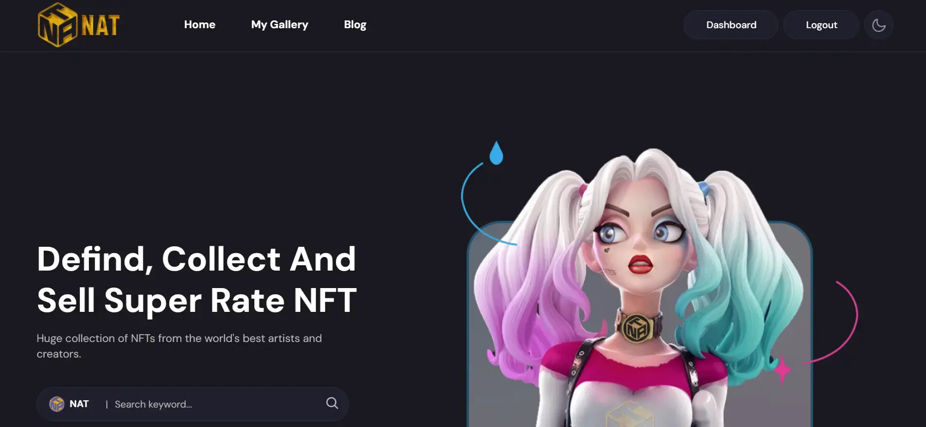NATHORIZON product interface