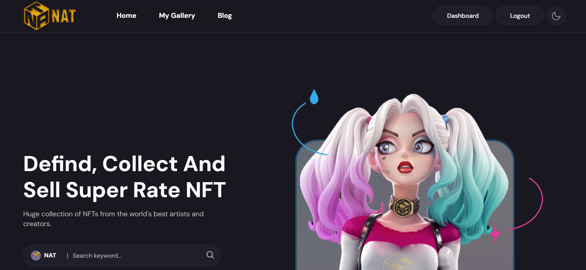 NFT Marketplace Development | NATHORIZON