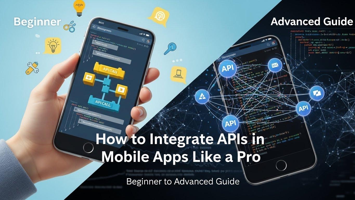 How to Integrate APIs in Mobile Apps Like a Pro (Beginner to Advanced Guide)