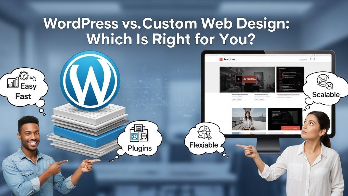 WordPress vs Custom Web Design: Which Is Right for You?